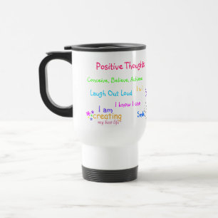Positive Thoughts Best Life "Bee Happy" Mug