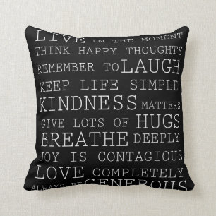 Positive Thoughts Cushion