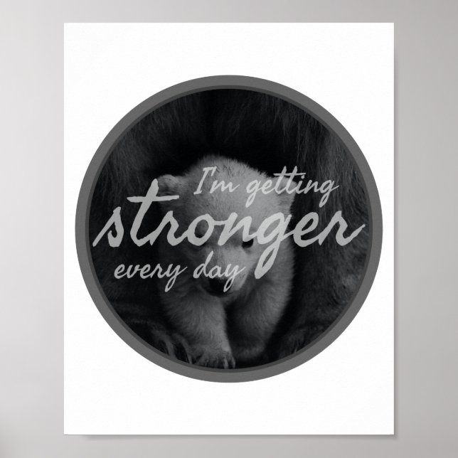 positive vibes about life and self acceptance poster (Front)