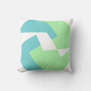 Positive Vibes Abstract Art Cushion Pillow