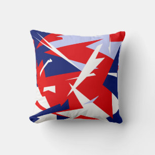 Positive Vibes Abstract Art Cushion Pillow