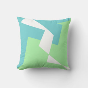 Positive Vibes Abstract Art Cushion Pillow