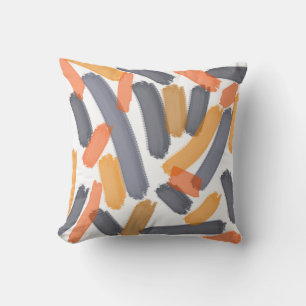 Positive Vibes Abstract Art Pastel Cushion Pillow