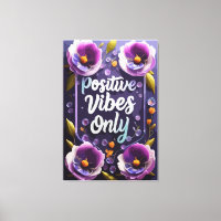 Positive Vibes All Around Wall Art