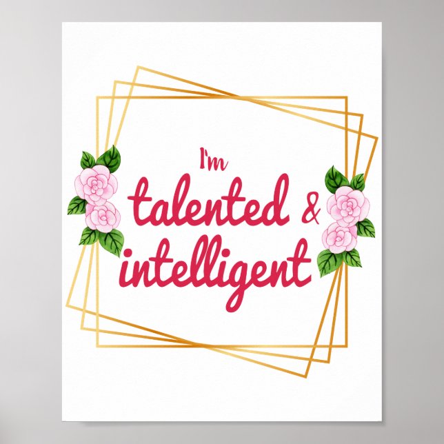 positive vibes for life and self love poster (Front)