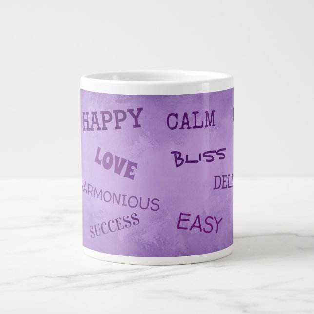 Positive Vibes Jumbo Mug (Front)
