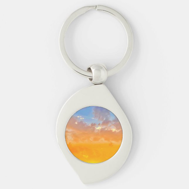 Positive Vibes Key Ring (Front)