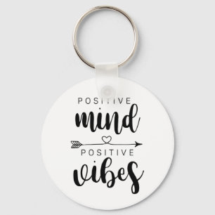 Positive Vibes Key Ring