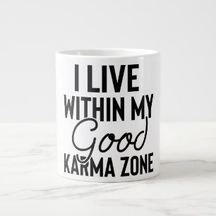 Positive Vibes Motivational Quote Large Coffee Mug