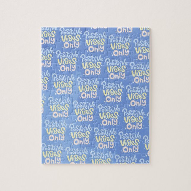 Positive Vibes Only Jigsaw Puzzle (Vertical)