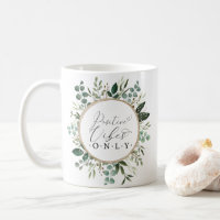 Positive Vibes Only - Modern Greenery Foliage