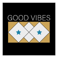 Positive Vibes refreshing design