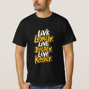 Positive Vibes Tee for Kindness and Bold Living