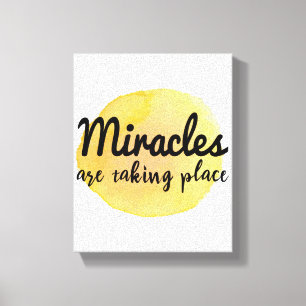 positive words for life and work canvas print
