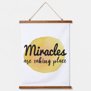 positive words for life and work hanging tapestry