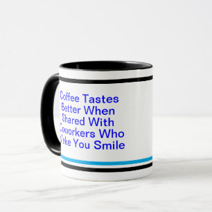 Positive WorkQuote Gift for Coworker, Motivational Mug