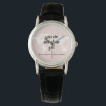 Positive You Are Not Alone Girl Motivation Quote Watch<br><div class="desc">Positive You Are Not Alone Girl Motivation Quote</div>