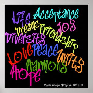 PositiveGraffiti Poster