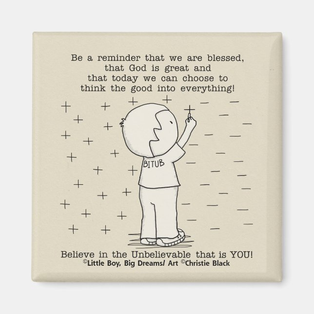 Positively Blessed Magnet (Front)