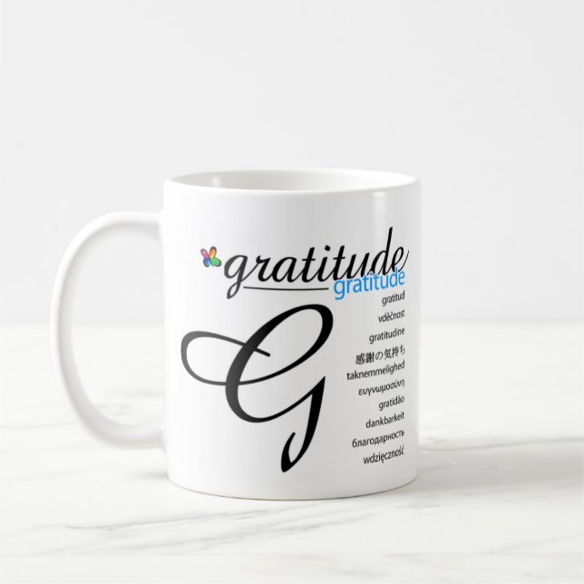 PositivEnergy Gratitude Mug (Left)