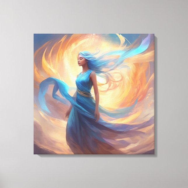 Positivity Canvas Print (Front)