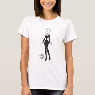 Positivity Girl™ BW Ladies' Fitted LS Tee
