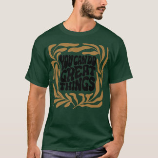 Positivity Living Men Women Novelty Vintage Appare T-Shirt