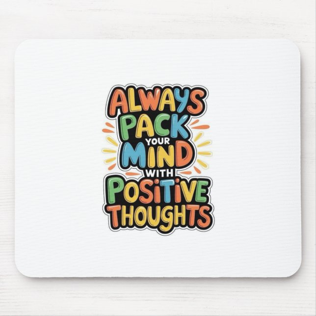Positivity Mouse Mat (Front)