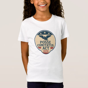 Posse Comitatus Act 1878 Seal Design T-Shirt