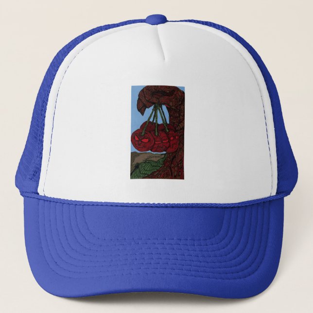 Possessed Cherries Trucker Hat (Front)