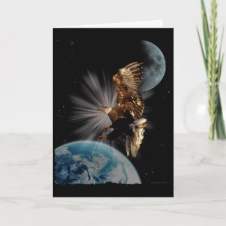 "POSSIBILITIES" Bald Eagle Motivational Gifts Card
