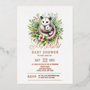 Possum Baby Shower