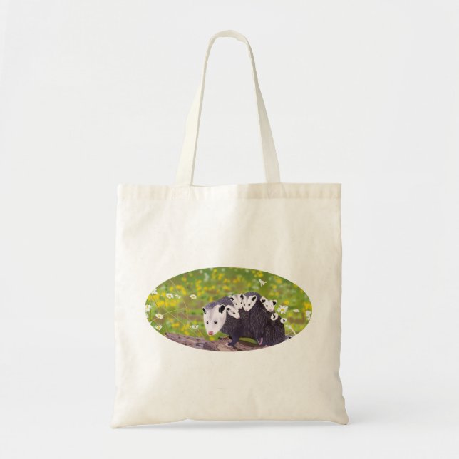 Possum family tote bag (Front)