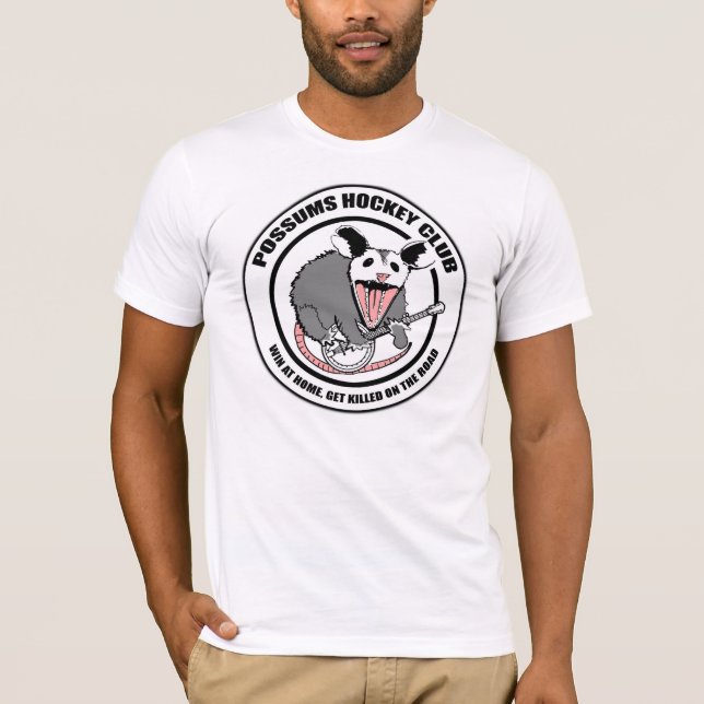 Possum Hockey T-Shirt (Front)