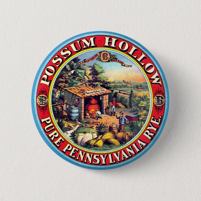 Possum Hollow - Button (Front)