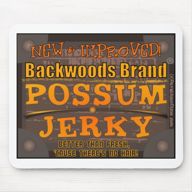 POSSUM JERKY xl Mouse Mat (Front)
