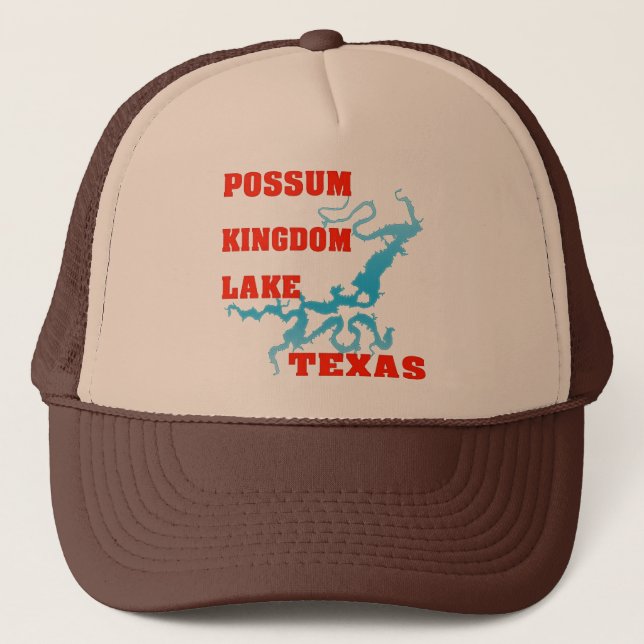 Possum Kingdom Lake, Texas Trucker Hat (Front)
