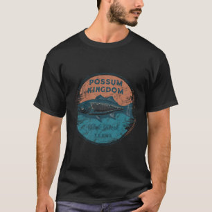 Possum Kingdom State Park Texas Retro Vintage Fish T-Shirt