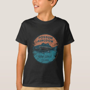 Possum Kingdom State Park Texas Retro Vintage Fish T-Shirt