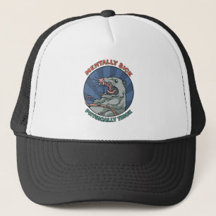 Possum - Mentally Sick Physically Thick Trucker Hat