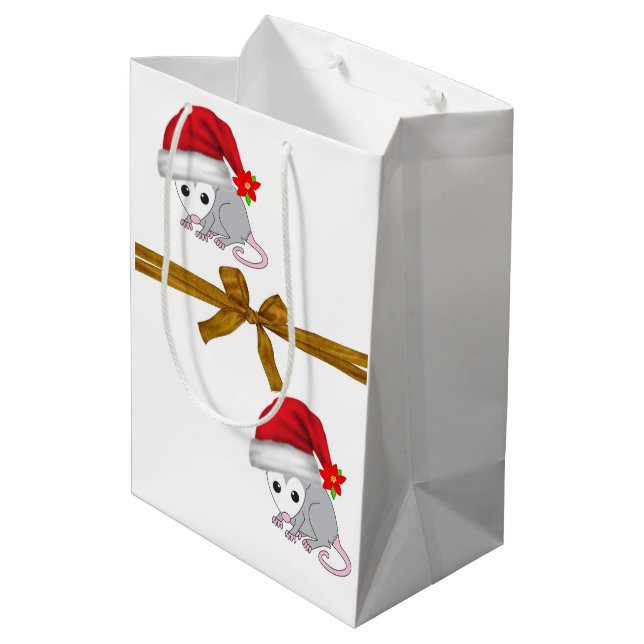 Possum Merry Christmas Gift Bags (Back Angled)