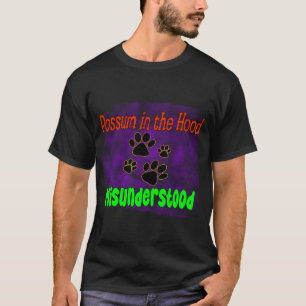 possum opossum funny trash meme street cat T-Shirt