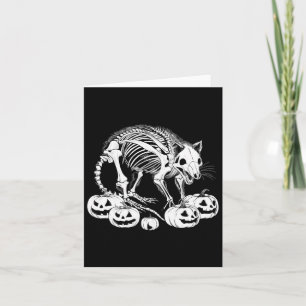 Possum Skeleton Birthday Halloween Mens Womens Kid Card