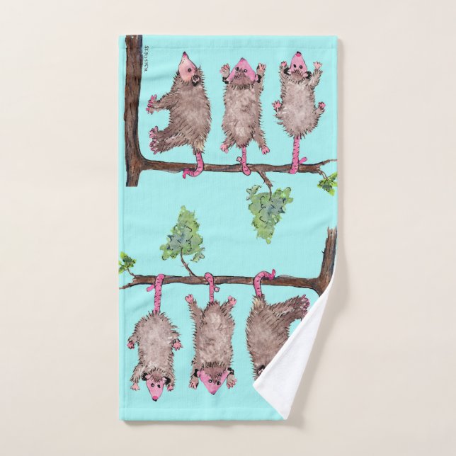 Possums Hand Towel (Hand Towel)