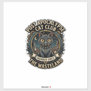 Post Apocalypse Cat Cat Dad Gift Idea - Post Apoca
