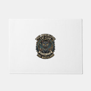 Post Apocalypse Cat Cat Dad Gift Idea - Post Apoca Doormat