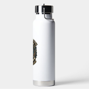 Post Apocalypse Cat Cat Dad Gift Idea - Post Apoca Water Bottle