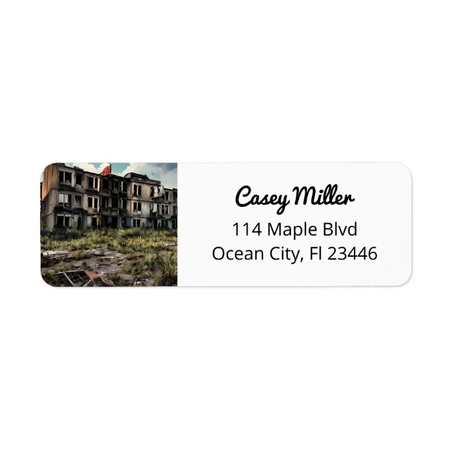 Post Apocalyptic Destruction | Abandoned Buildings (Front)