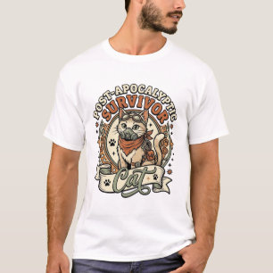 Post-Apocalyptic Survivor Cat Post-Apocalyptic Sur T-Shirt