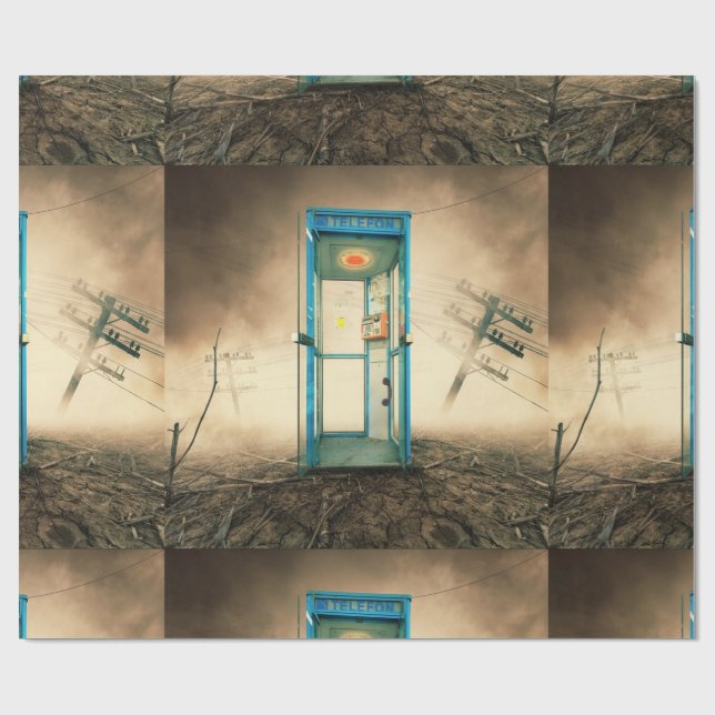 Post Apocalyptic Wrapping Paper  (Flat)